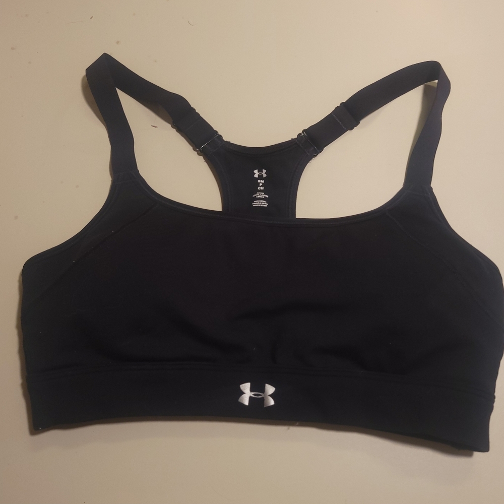 Under Armour Black sports bra size Small